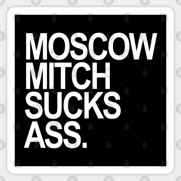 Moscow Mitch Sucks Ass! Sticker by skittlemypony